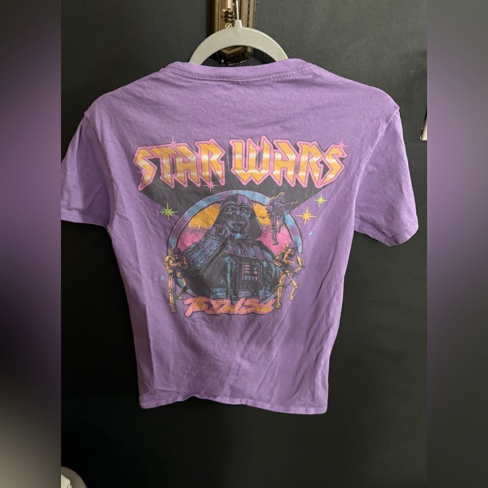 Star Wars The Dark Side Purple TShirt Men's NWOT - Picture 5 of 7